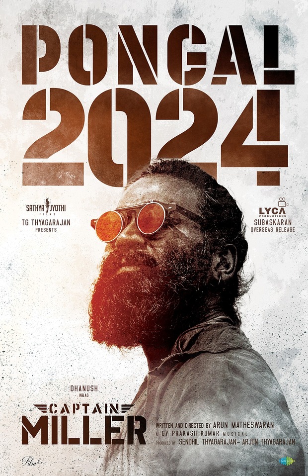 Captain Miller - Pongal 2024 poster